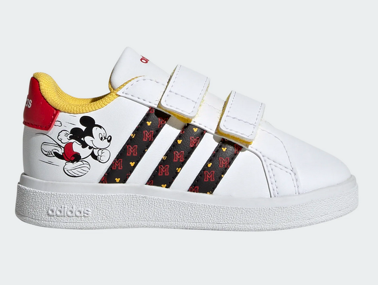 Adidas GRAND COURT MICKEY wit/zw