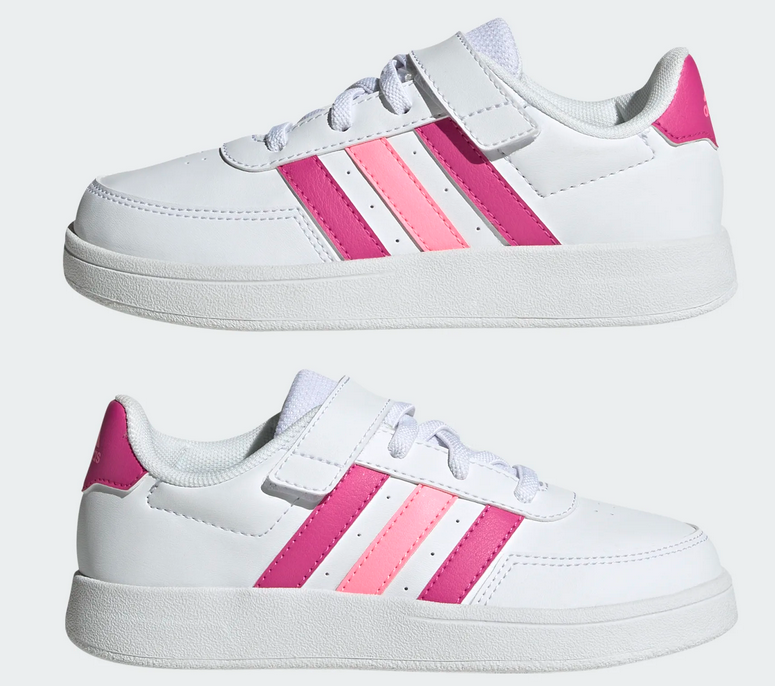 Adidas Breaknet 2.0 meisjes wit rose