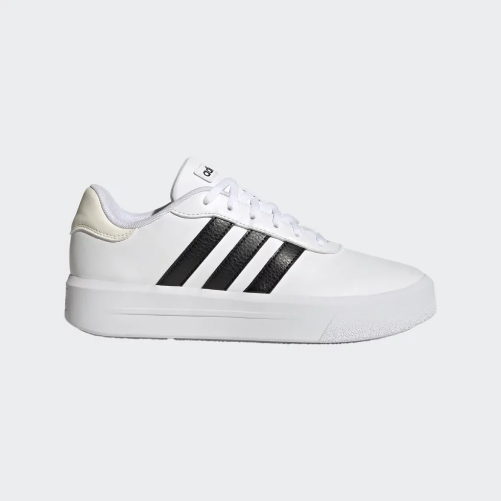 Adidas COURT PLATFORM skater sneaker dames wit