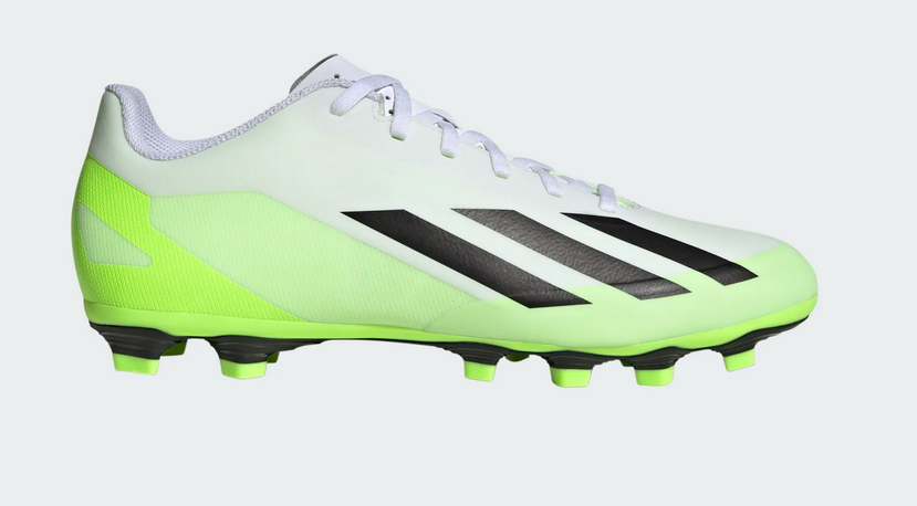 Adidas X CRAZYFAST.4 voetbalschoenen gras fluo