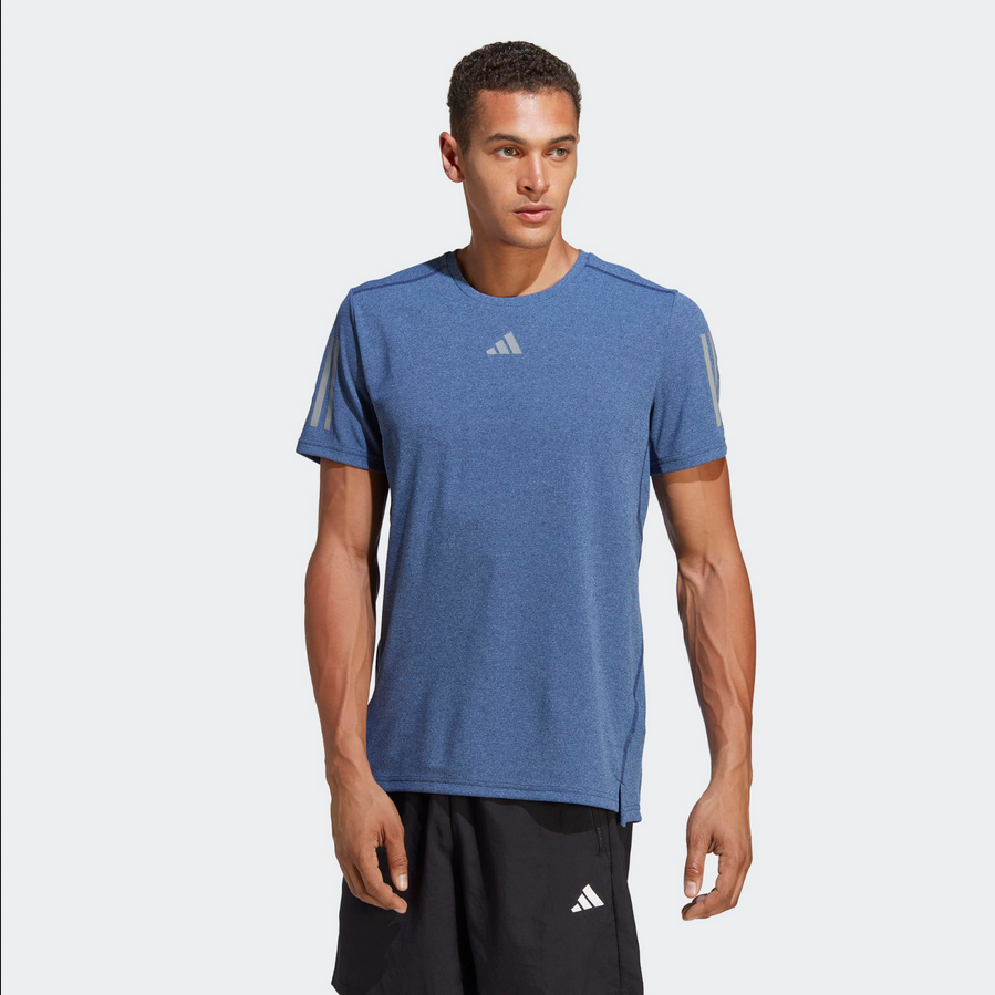 Adidas runner performance T-Shirt blauw