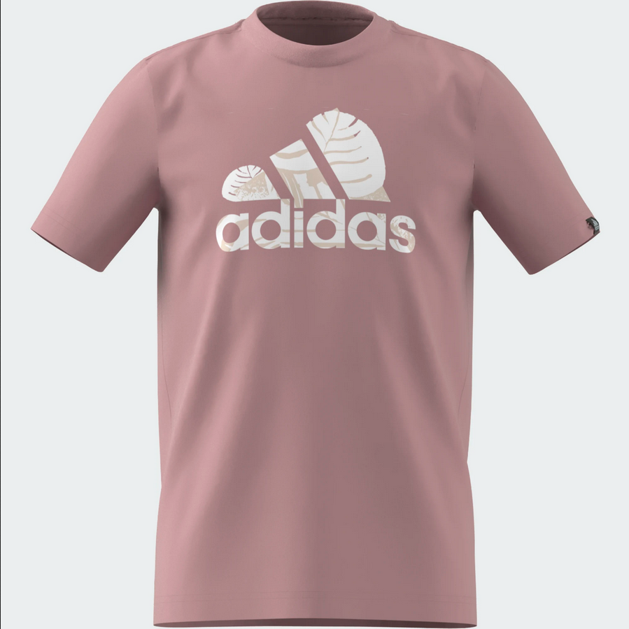 Adidas T-Shirt G Bos Nature meisjes rose