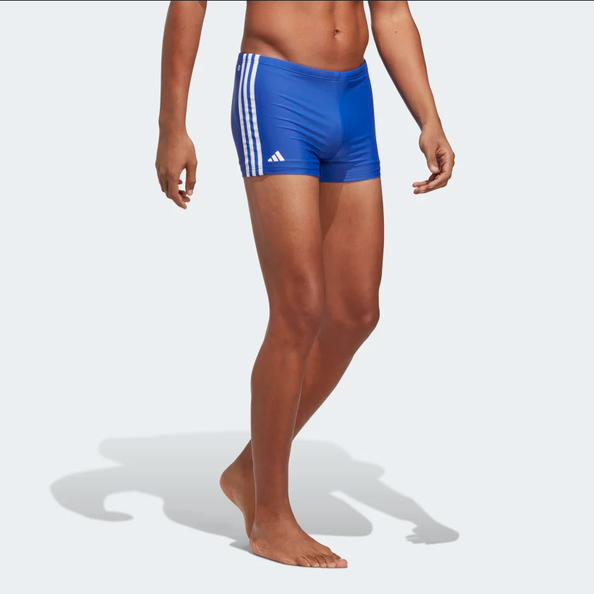 Adidas Classic 3-Stripes Zwemboxer blauw