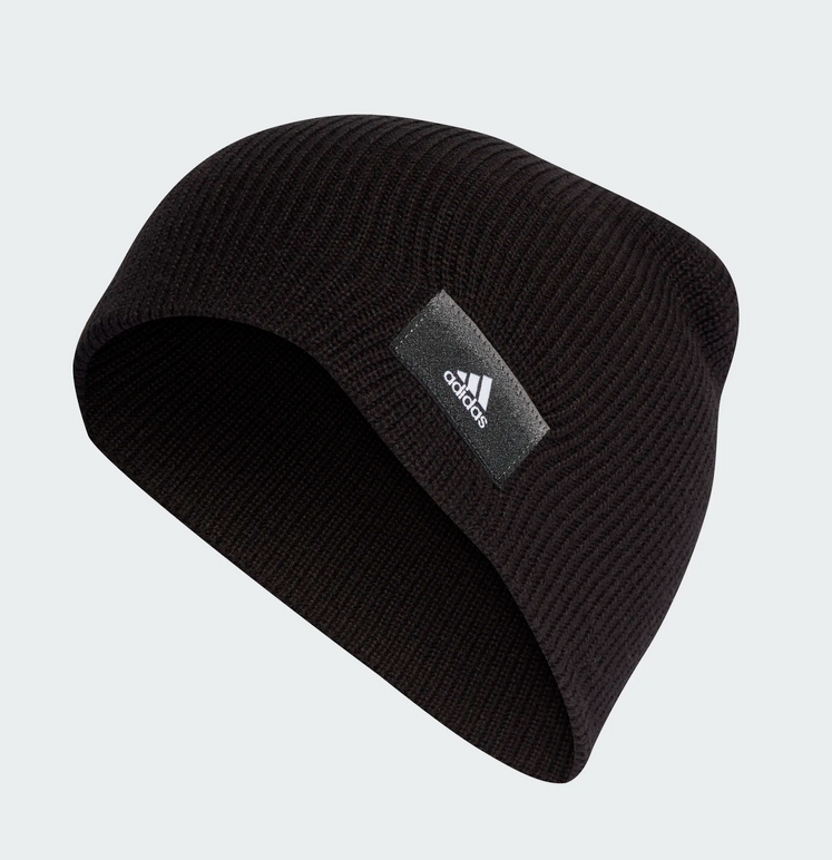 Adidas Beanie met logo zwart