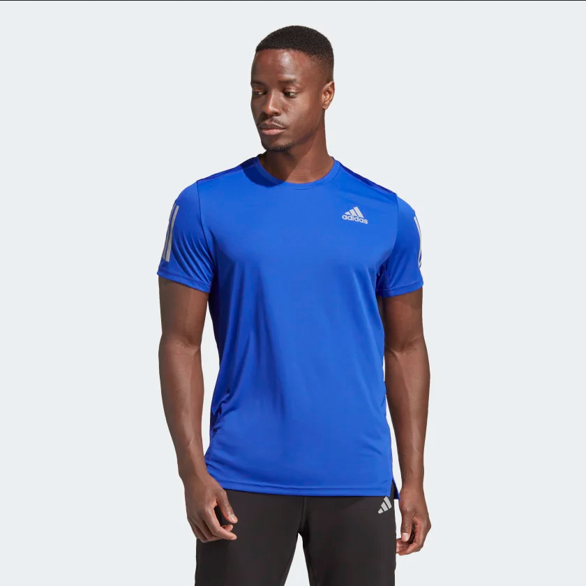 Adidas Own the Run T-shirt blauw