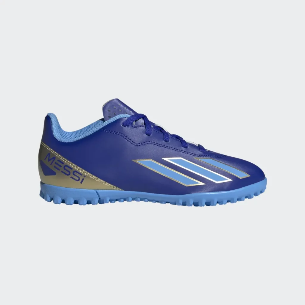 Adidas X CRAZYFAST CLUB kunstgras Junior MESSI blauw