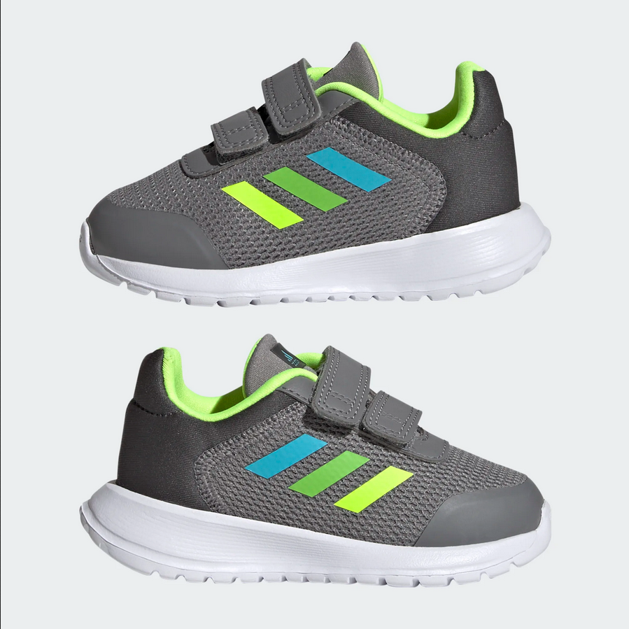 Adidas Tensaur Run 2.0 baby grijs/fluo