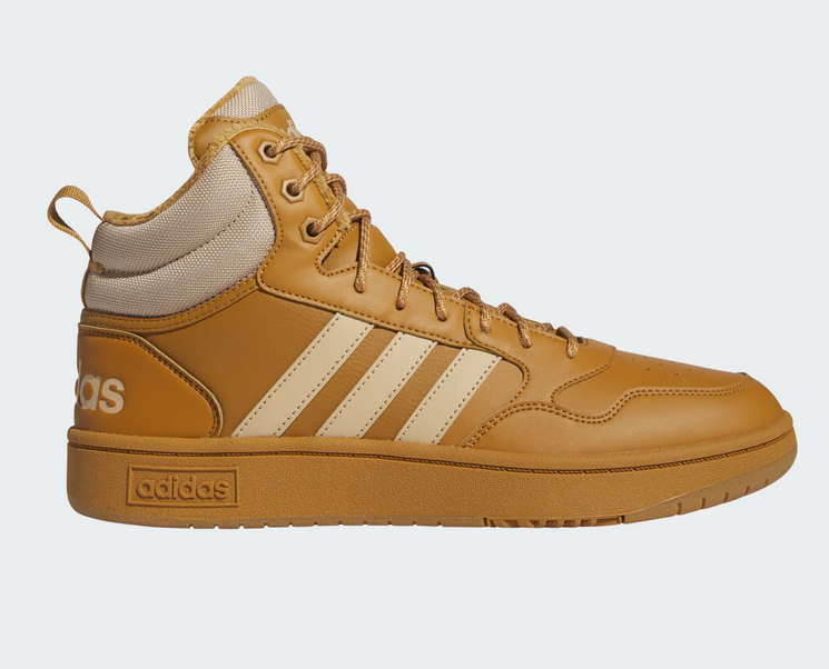 Adidas HOOPS 3.0 heren basket creme-bruin