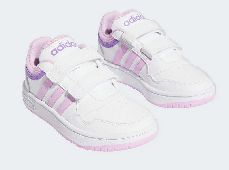 Adidas HOOPS 3.0kids unisex wit/rose