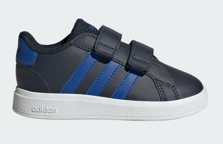 Adidas GRAND COURT 2.0 kleuter zw/bl