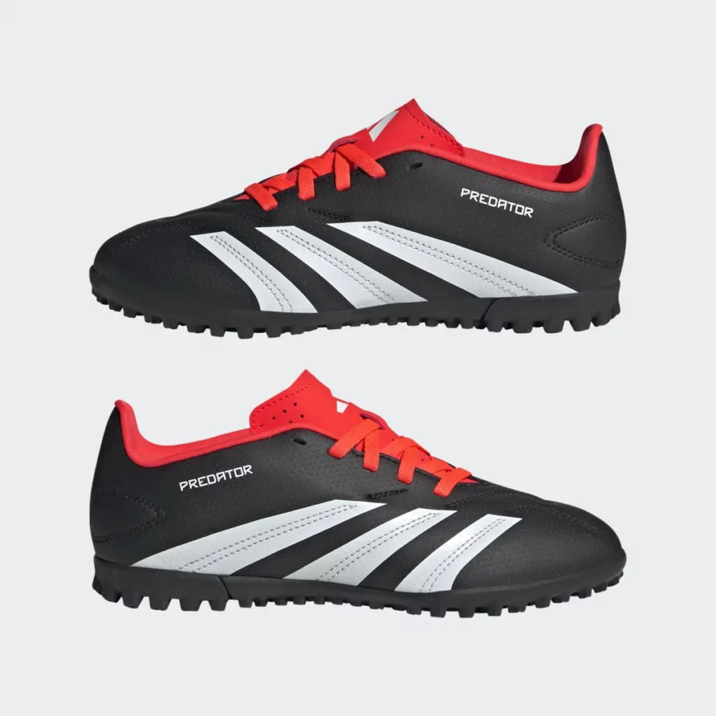 Adidas PREDATOR CLUB kunstgras jeugd CBLACK/FTWWHT/SOLRED