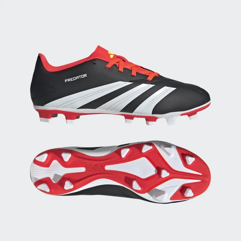 Adidas voetbalshoenen PREDATOR CLUB gras CBLACK/FTWWHT/SOLRED