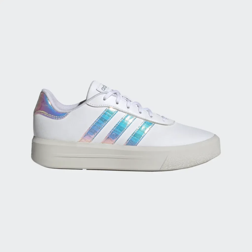 Adidas COURT PLATFORM skater dames wit