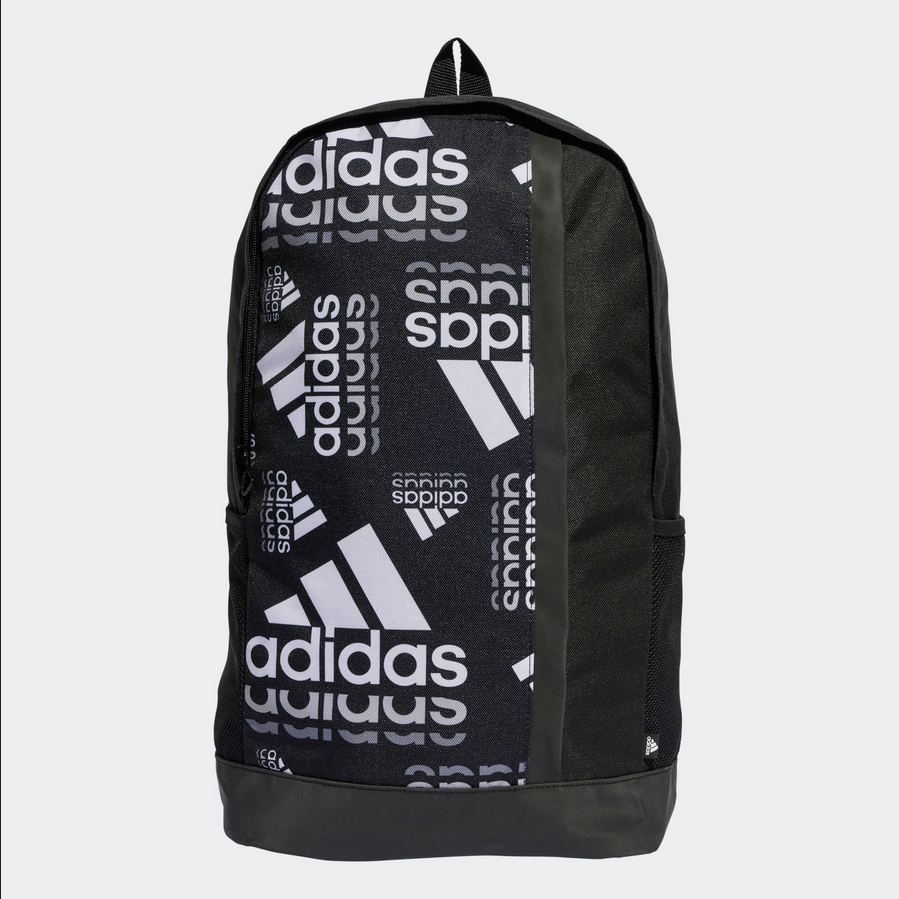 Adidas rugzak met logo's zwart