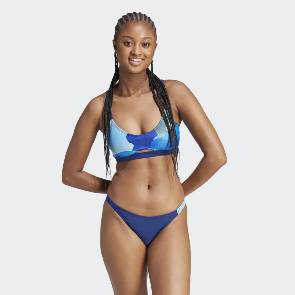 Adidas Camo Bikini Set blauw