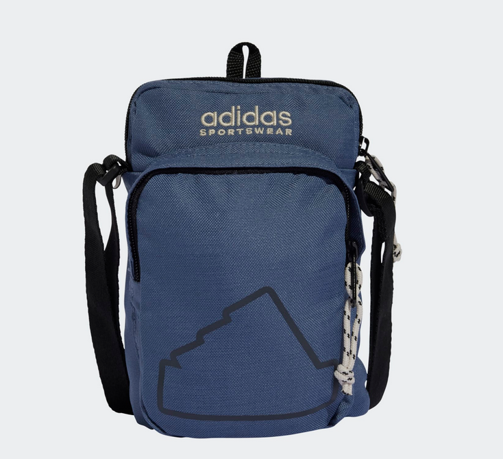 Adidas orginser tas unisex blauw