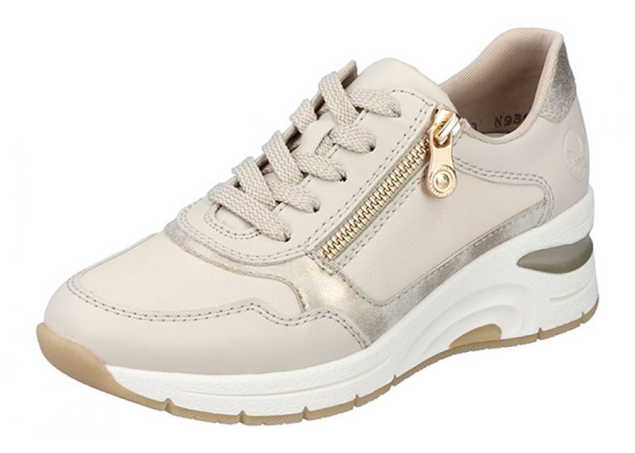 Rieker sneaker dames beige