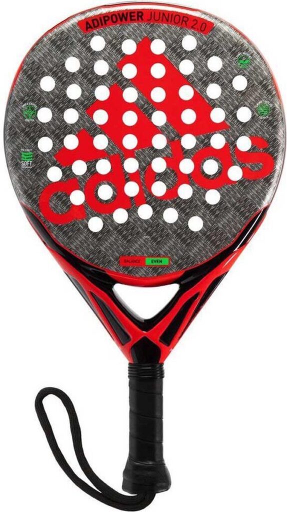 Adidas Adipower junior 2.0 Padel Racket rood