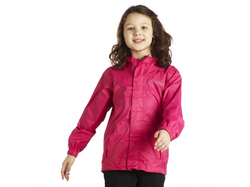 Regatta meisjes regenjack pack rose