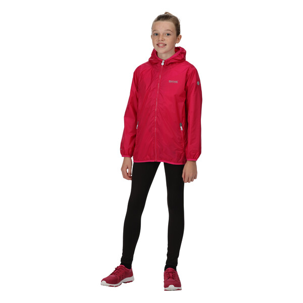 Regatta Lever II Regenjas Junior hot pink