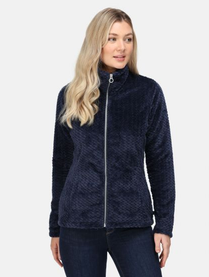 Regatta Fleece Heloise dames navy fluffy