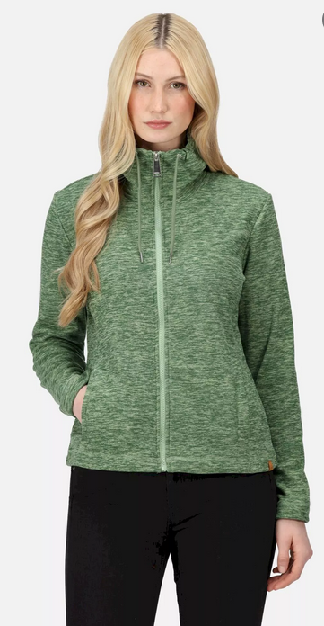 Regatta Kizmit Full Zip fleece groen