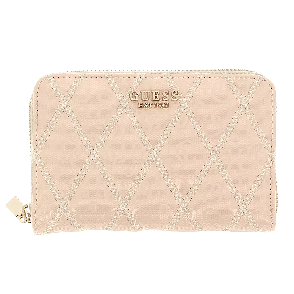 Guess Dames Porte-Monnaie Rits Rondom lichtrose