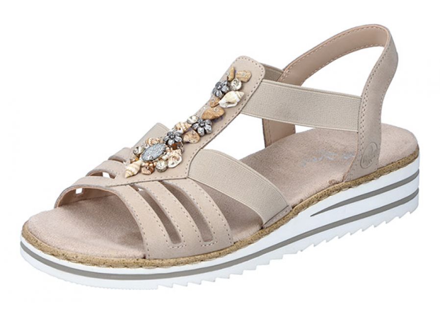 Rieker sandalen Dames beige