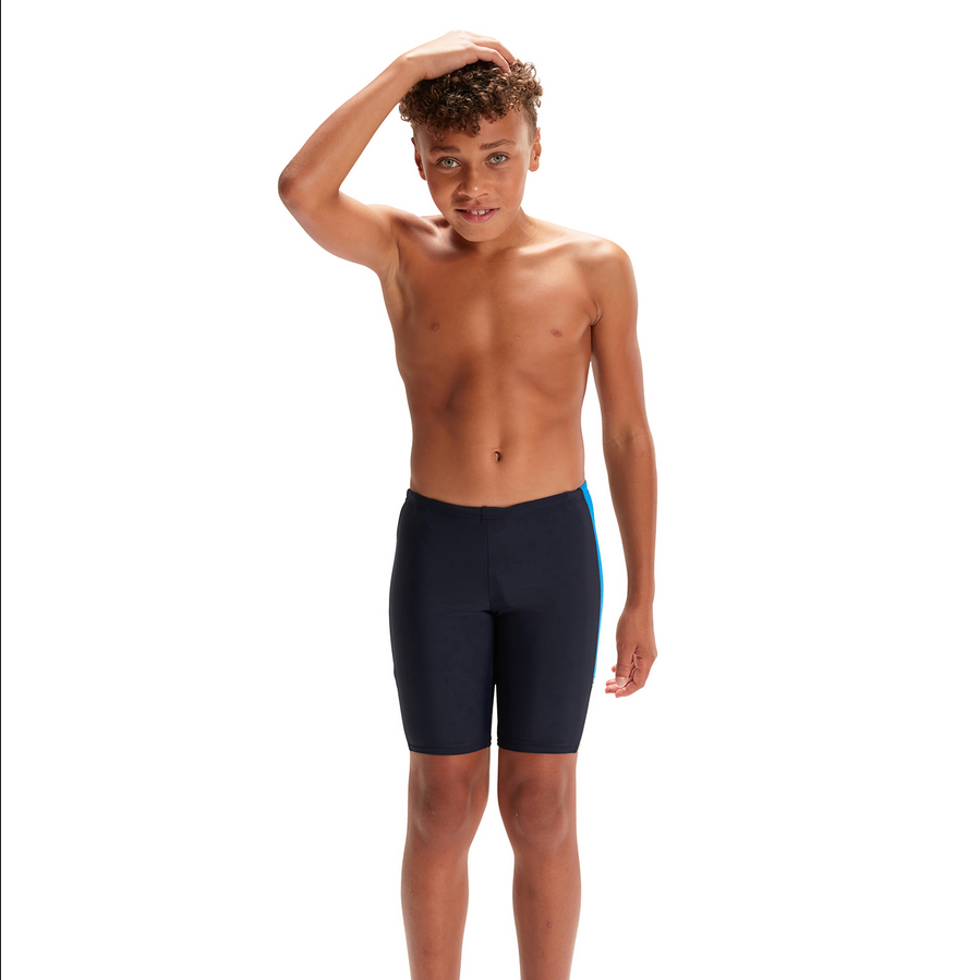 Speedo jammer jongens navy/blauw