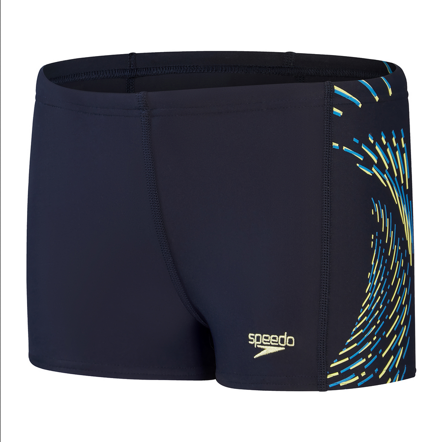 Speedo ECO Plastisol zwemshort kids Nav/Groen