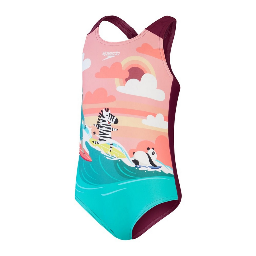 Speedo PRINTED kleuter badpak