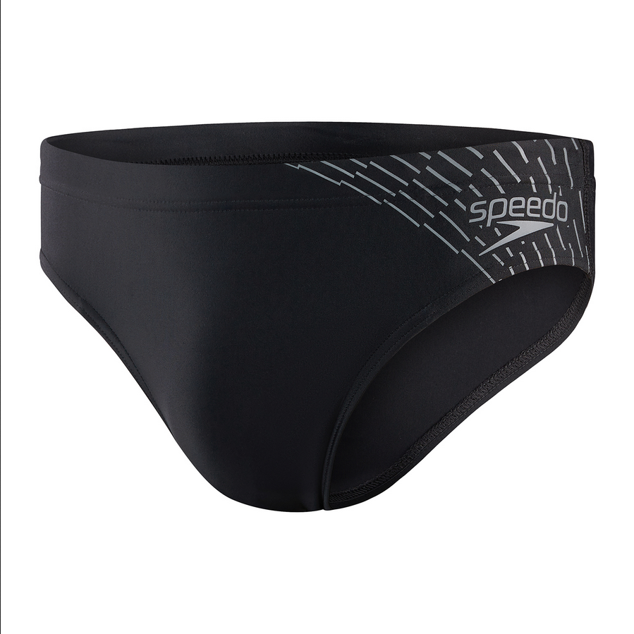 Speedo zwem brief ECO MEDLEY zwart/grijs