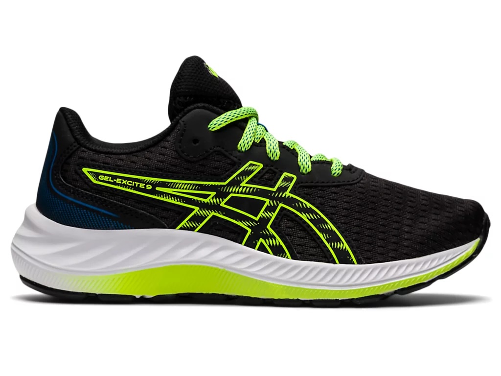 Asics Gel-Excite 9 heren black hazard Green