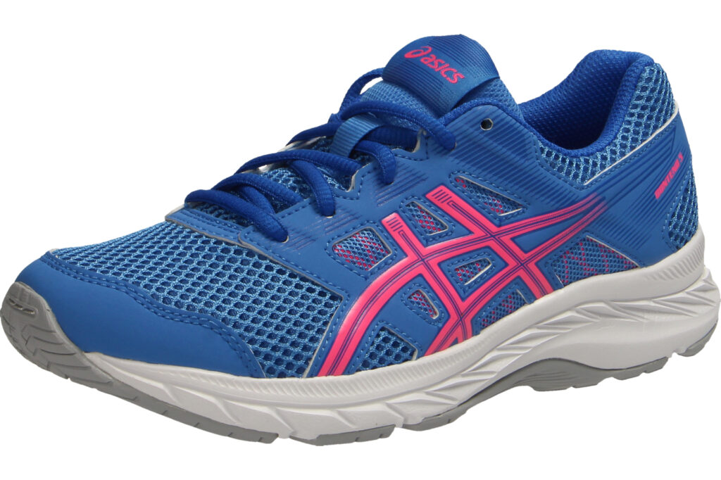 Asics Contend 5 GS kids runner blauw