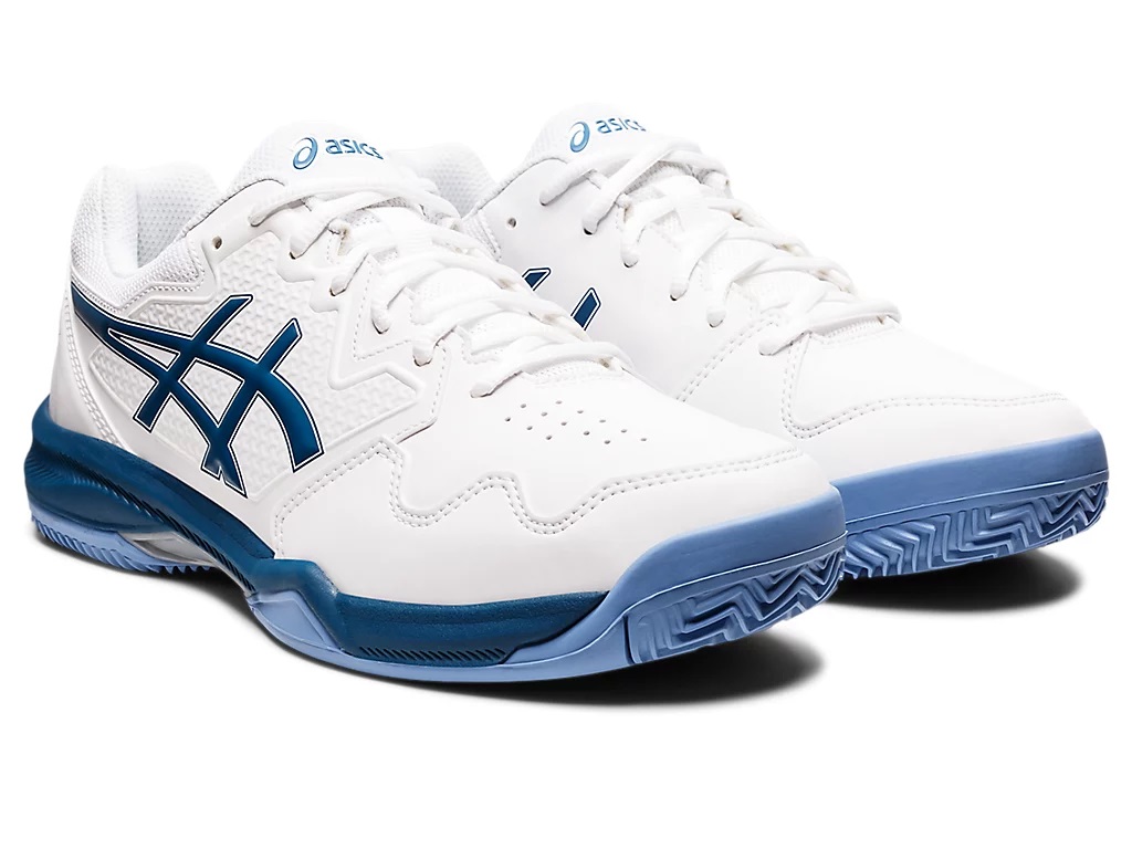 Asics GEL-DEDICATE 7 runner heren white/indigo