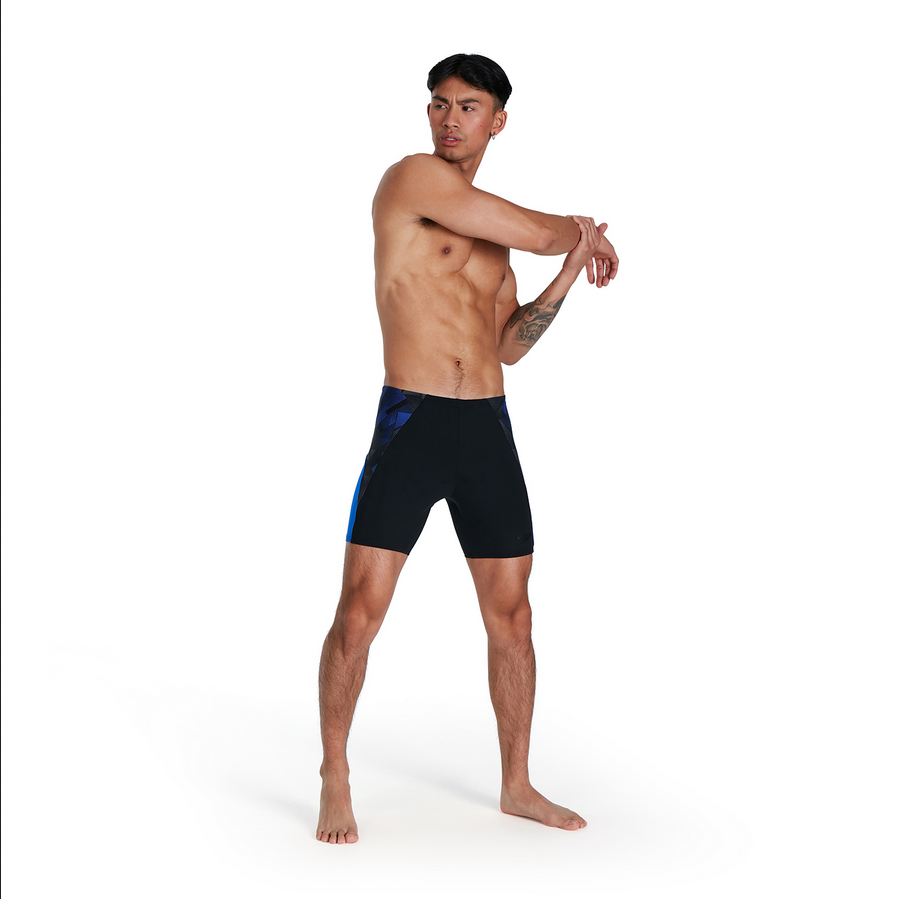 Speedo Jammer heren zwart/blauw