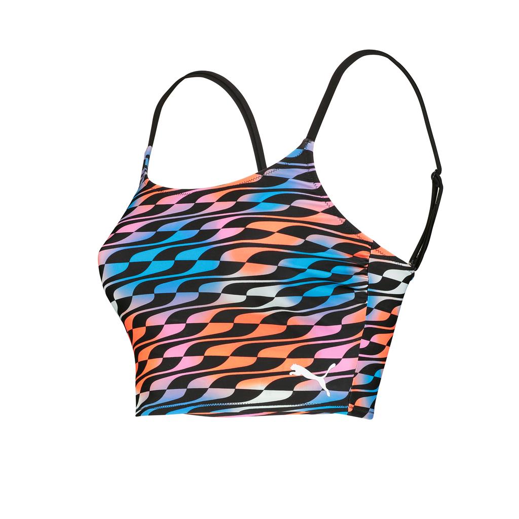 PUMA zwem top dames multi coloured black