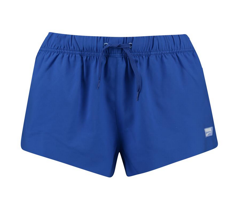 PUMA dames HIGH WAIST zwemShort elektro purper