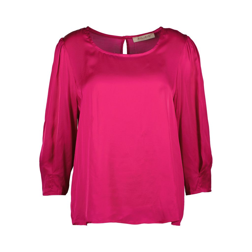 Amélie & Amélie Aratuna blouse Fuchsia