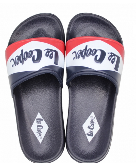 Lee cooper badslippers blauw