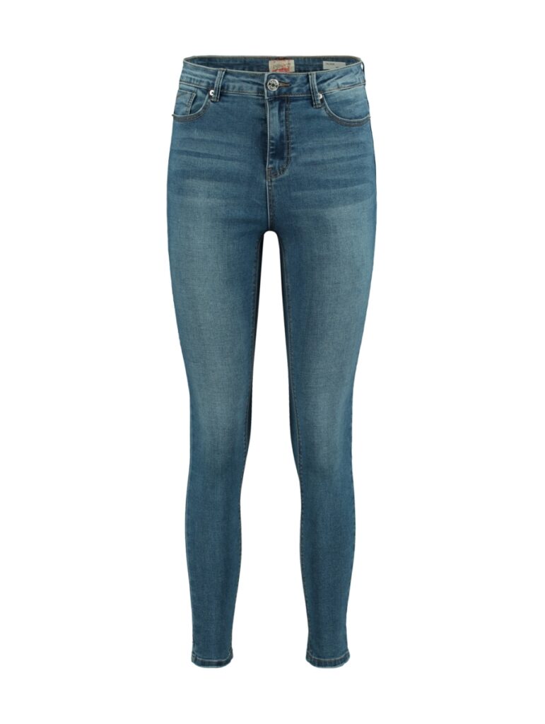 Hailys jeans high waiste Talina dames skinny blauw