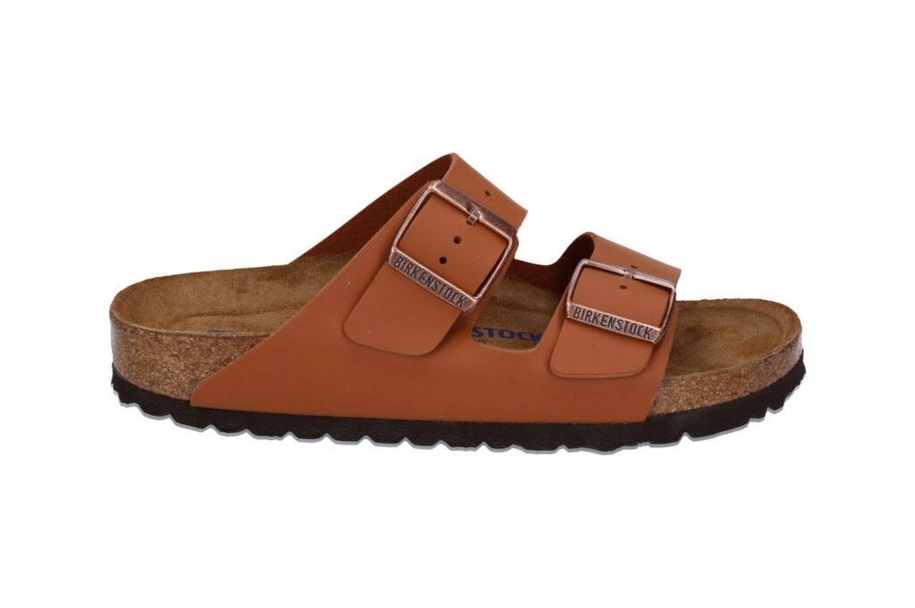 Birkenstock Arizona slipper dames gember bruin