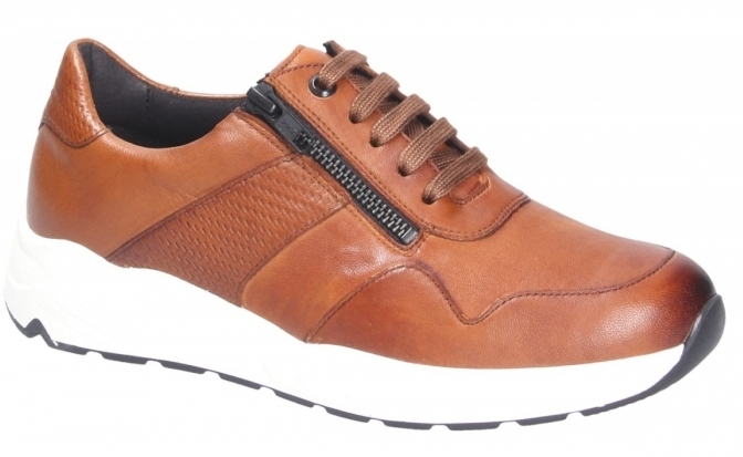 Solidus Kea Italia lage schoen dames cognac