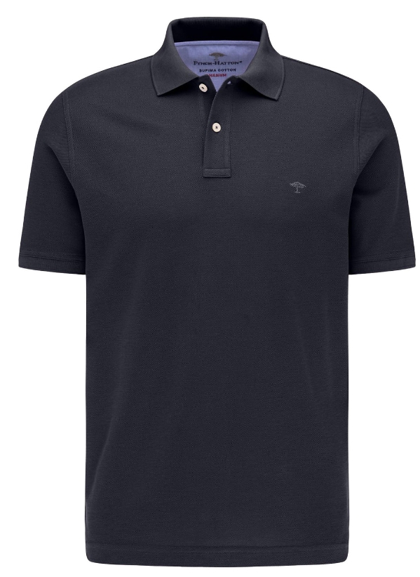 Fynch Hatton Klassieke polo marine