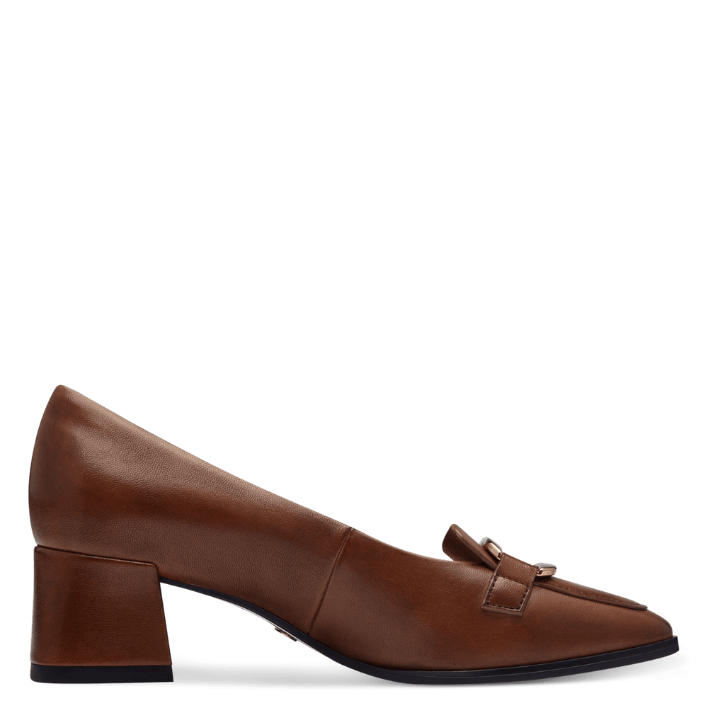 Tamaris pump cognac