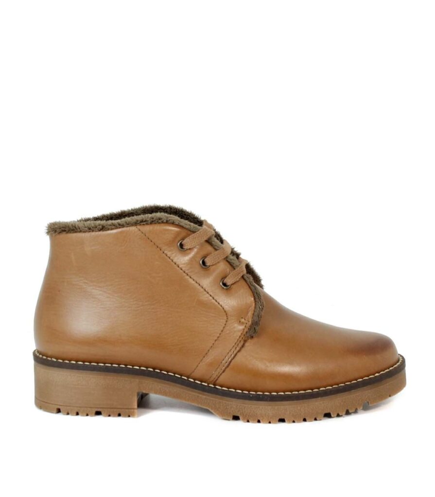 Pitillos bottines dames cognac