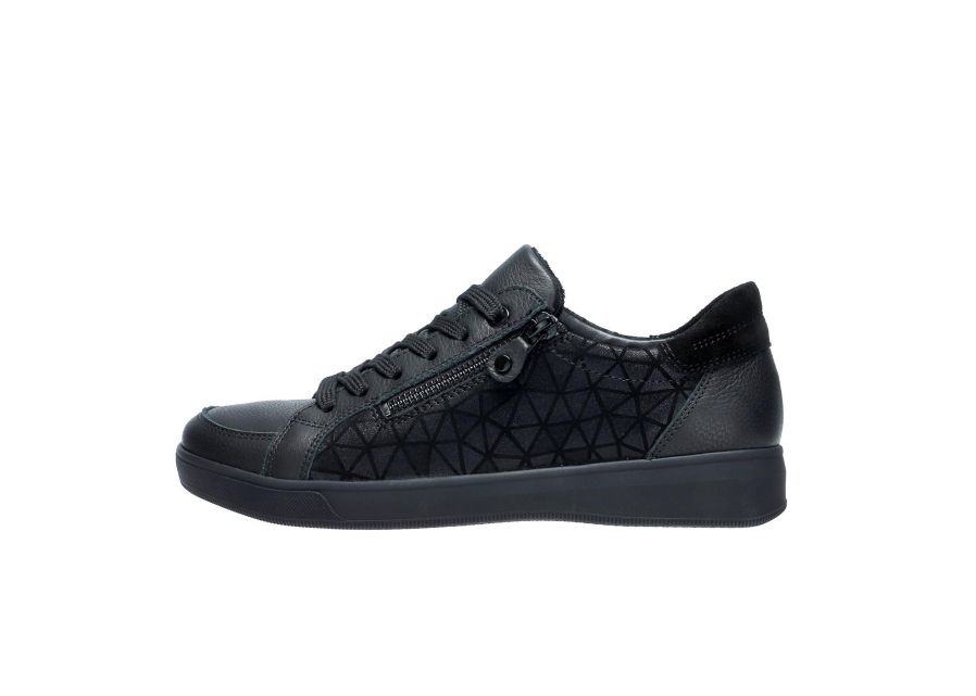 Ara sporty sneaker dames zwart