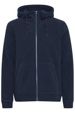 Blend hoody met rits Dress Blues blauw