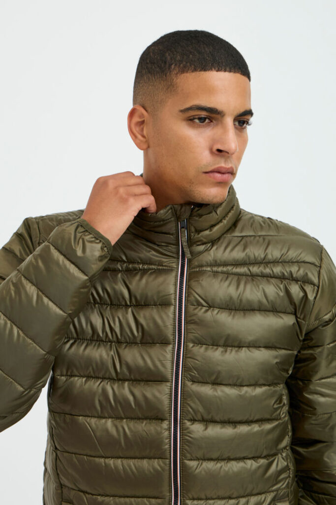 Blend puffer jas Forest Night groen