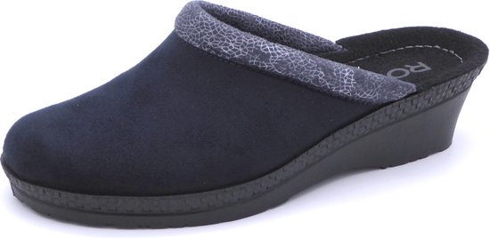 Rohde pantoffel dames blauw